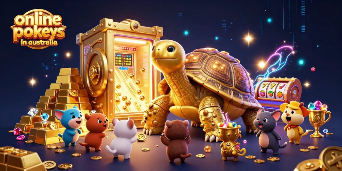 Spin to win your luck with vibrant online pokies in australia featuring dazzling treasures and lively characters.